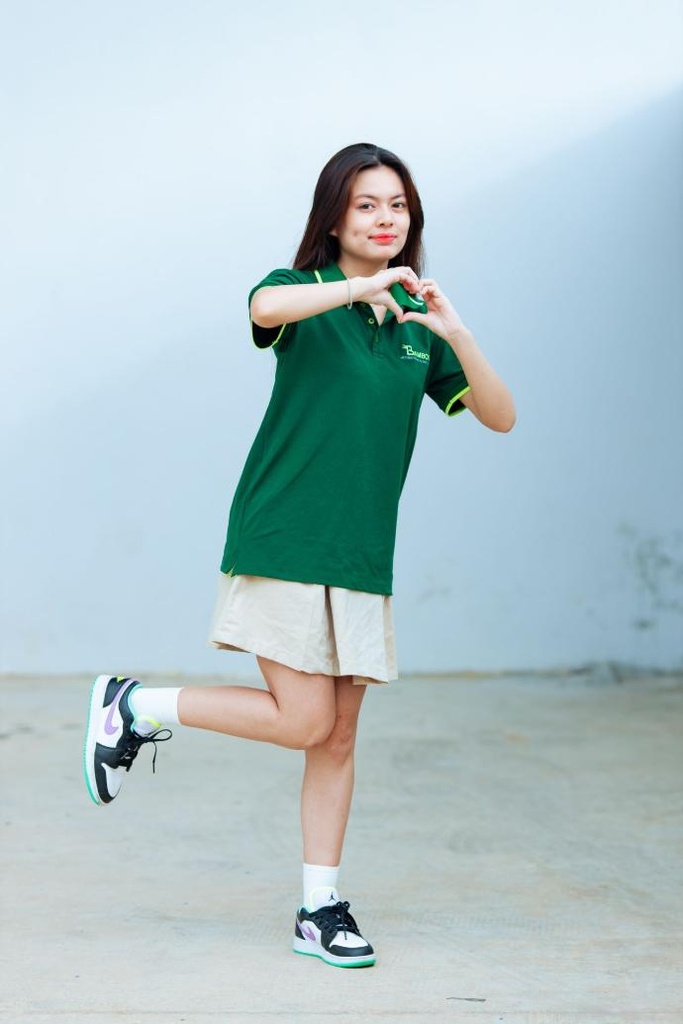 Váy chính khóa Bamboo trung học 2024